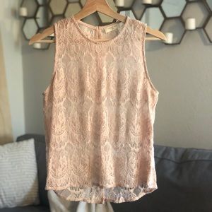 Coral shirt / size S NWOT